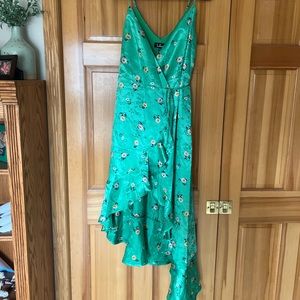 Lulus Asymmetrical Wrap Dress